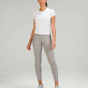 Lululemon Base Pace High-Rise Reflective Tight 25" Gull Grey Size 4